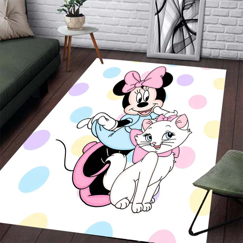 Colorful Stitched Mickey Print Pattern Carpet Slip-resistant Kitchen Outdoor Carpet for Home Bedroom Decoration Birthday Gift 60x90cm
Colorful Stitched Mickey Print Pattern Carpet Slip-resistant Kitchen Outdoor Carpet for Home Bedroom Decoration Birthday Gift 60x90cm