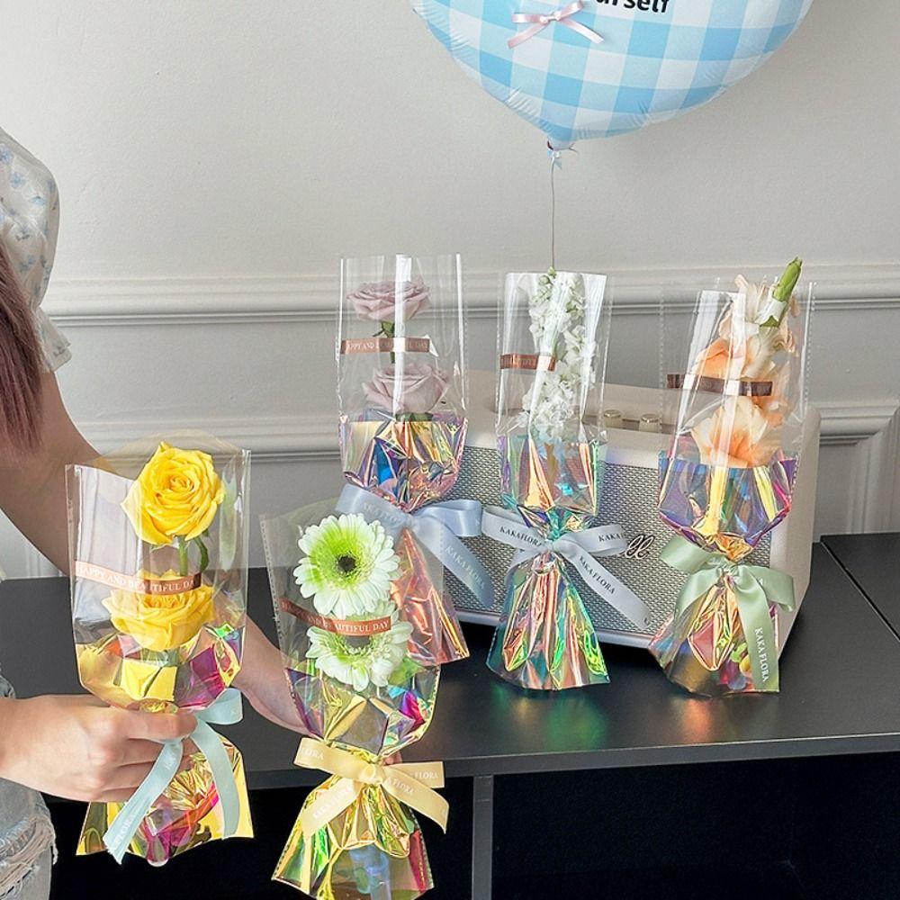 10pcs Colorful Single Flower Wrapping Bags Waterproof Flower Arrangement Bags Mother s Day синій
10pcs Colorful Single Flower Wrapping Bags Waterproof Flower Arrangement Bags Mother s Day синій