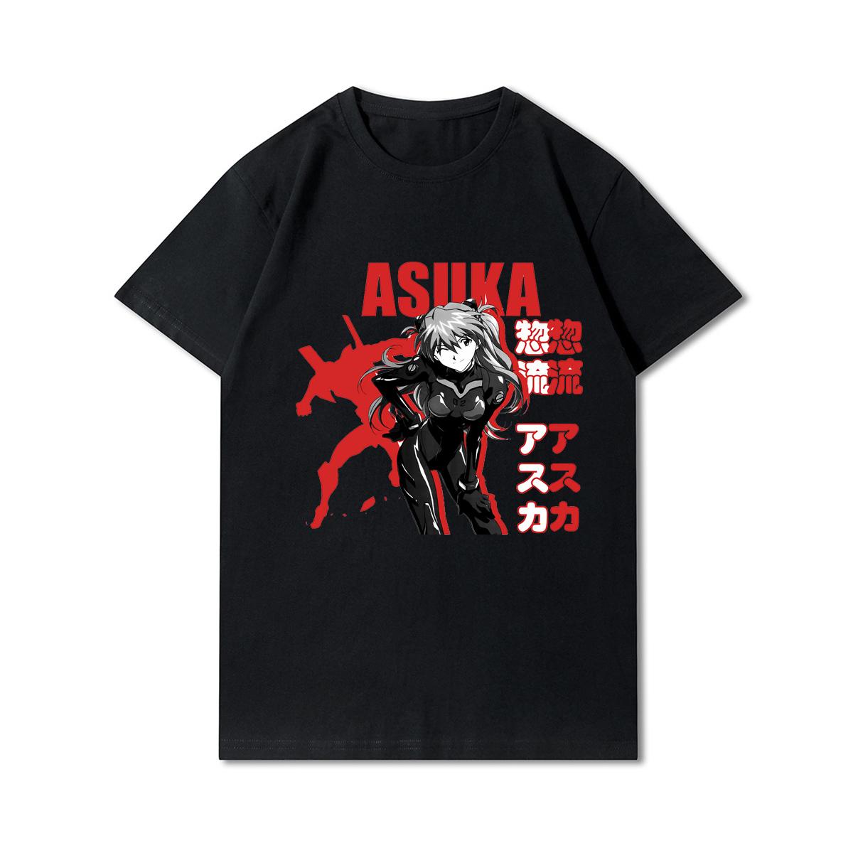Чоловічі футболки з принтом Evangelion, бавовняні топи, літні аніме, повсякденні чорні футболки XXXL
Чоловічі футболки з принтом Evangelion, бавовняні топи, літні аніме, повсякденні чорні футболки XXXL