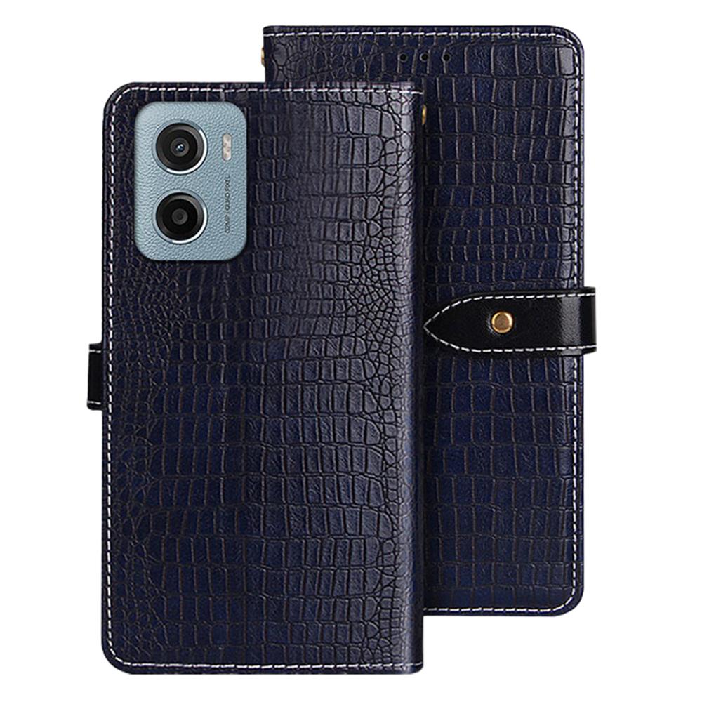For Motorola Moto E15 4G Case Crocodile Texture PU Leather Flip Phone Cover Blue
For Motorola Moto E15 4G Case Crocodile Texture PU Leather Flip Phone Cover Blue
