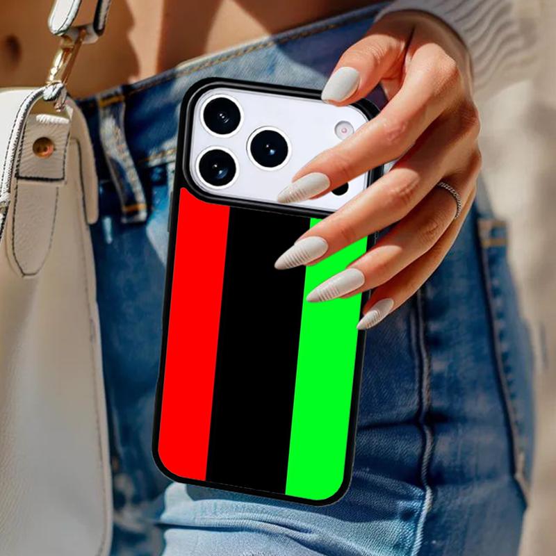 Pan African Flag Phone Case For iPhone 17 Air 14 15 13 12 Max Cover For Apple 16e 11 Pro Max Plus Coque iPhone 12pro max
Pan African Flag Phone Case For iPhone 17 Air 14 15 13 12 Max Cover For Apple 16e 11 Pro Max Plus Coque iPhone 12pro max