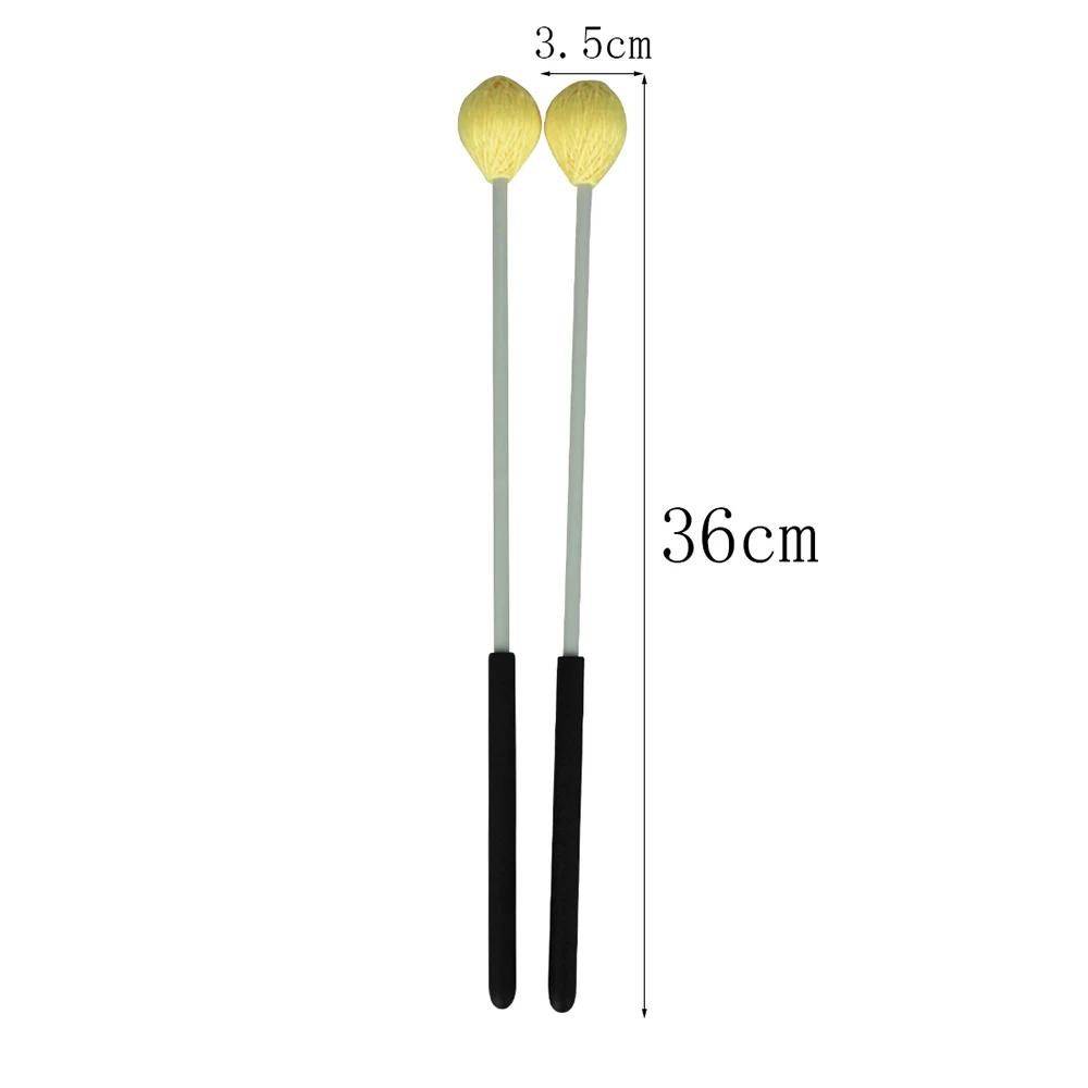 IRIN 1 Pair Marimba Drumstick Chime Bell Stick Percussion Mallets Xylophone Mallet Drum Sticks Percussion Instrument Accessories жовтий
IRIN 1 Pair Marimba Drumstick Chime Bell Stick Percussion Mallets Xylophone Mallet Drum Sticks Percussion Instrument Accessories жовтий