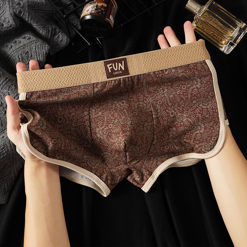 Нові Чоловічі Бестселери Бавовняні Боксери-Брифи з Вінтажним Принтом - Приємні до Шкіри та Дихаючі Труси-Транки L коричневий/червоний
Нові Чоловічі Бестселери Бавовняні Боксери-Брифи з Вінтажним Принтом - Приємні до Шкіри та Дихаючі Труси-Транки L коричневий/червоний