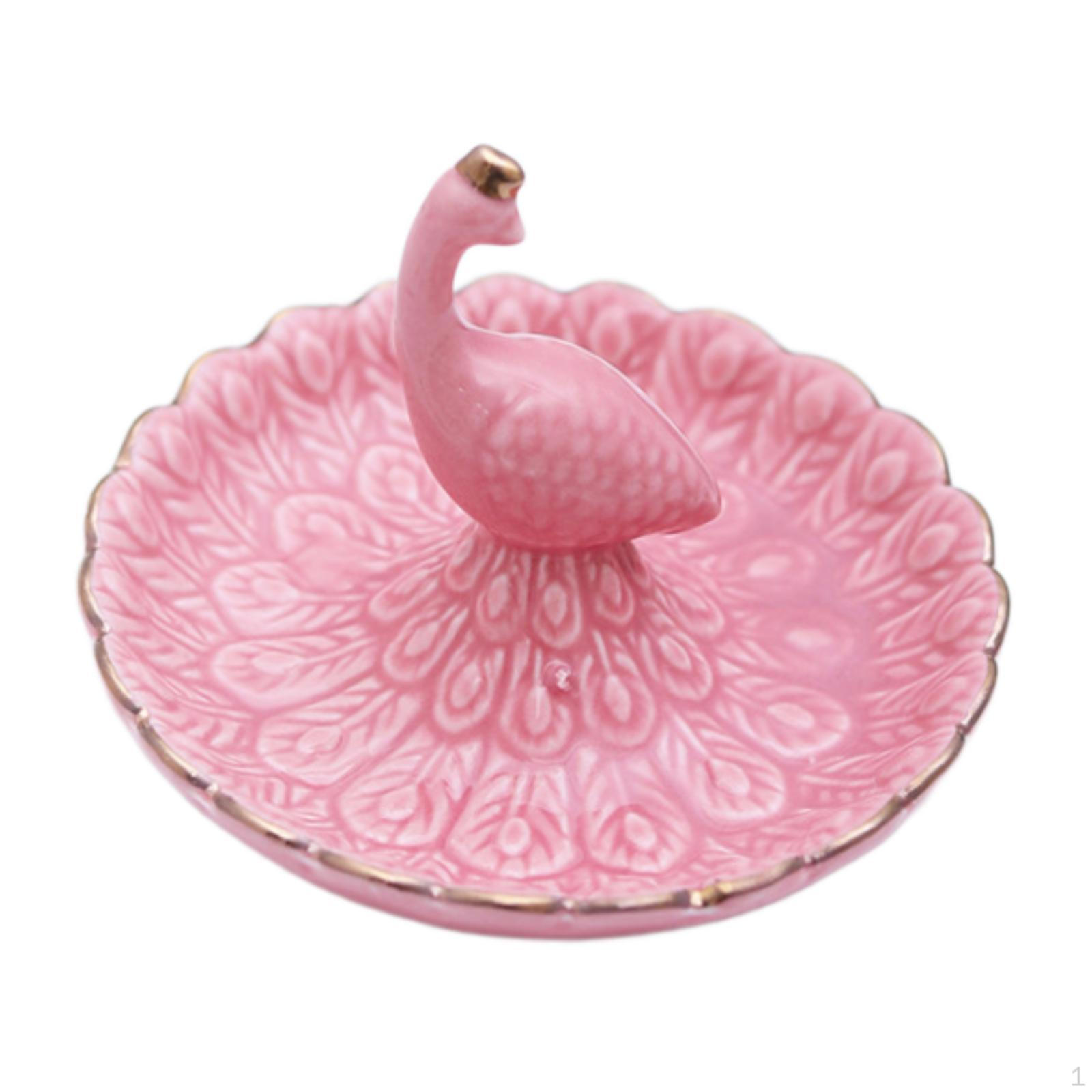 Peacock Jewelry Tray Bracelet Organizer Holder Elegant Earring Display Decorative Storage розовый
Peacock Jewelry Tray Bracelet Organizer Holder Elegant Earring Display Decorative Storage розовый