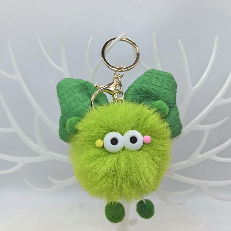 Cute Bow Fur Ball Key Chain Pendant Small Briquette Doll Doll Bag Pendant Cartoon Car Key Chain
Cute Bow Fur Ball Key Chain Pendant Small Briquette Doll Doll Bag Pendant Cartoon Car Key Chain