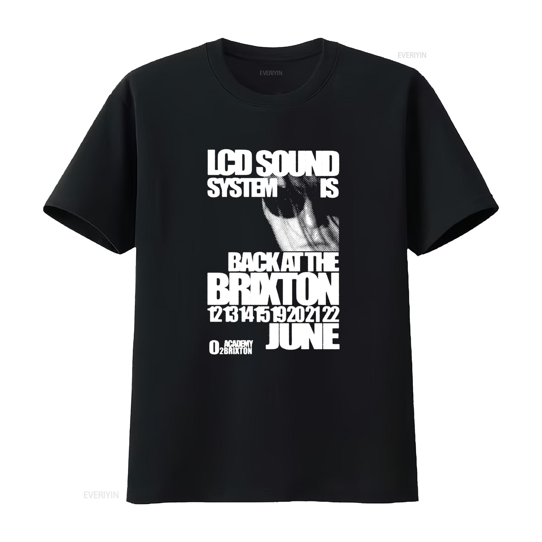 LCD Soundsystem Band Back At The Brixton June 2025 Concert T Shirt Print Sizes S 5XL vintage Washed Casual Soft Slightly 4XL
LCD Soundsystem Band Back At The Brixton June 2025 Concert T Shirt Print Sizes S 5XL vintage Washed Casual Soft Slightly 4XL