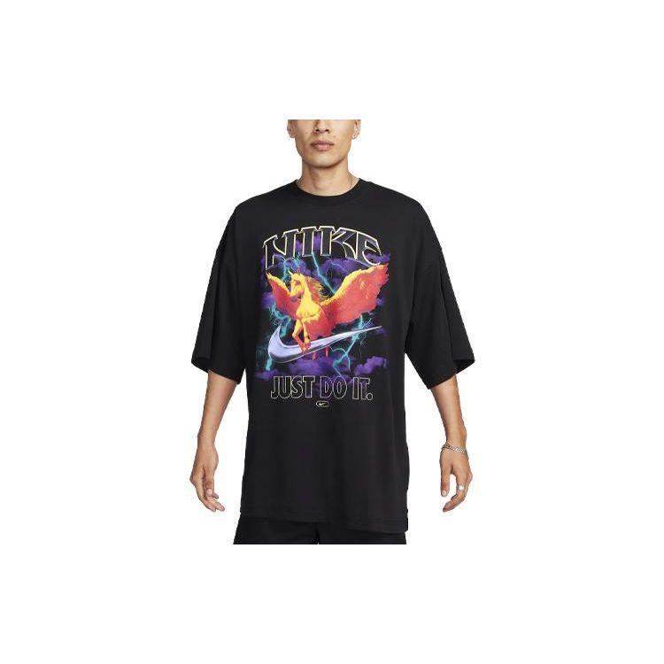 Nike Sportswear Letter Print Pattern Loose Fit Round Neck Short Sleeve T-Shirt Men Tops Black FJ1089-010 XS
Nike Sportswear Letter Print Pattern Loose Fit Round Neck Short Sleeve T-Shirt Men Tops Black FJ1089-010 XS