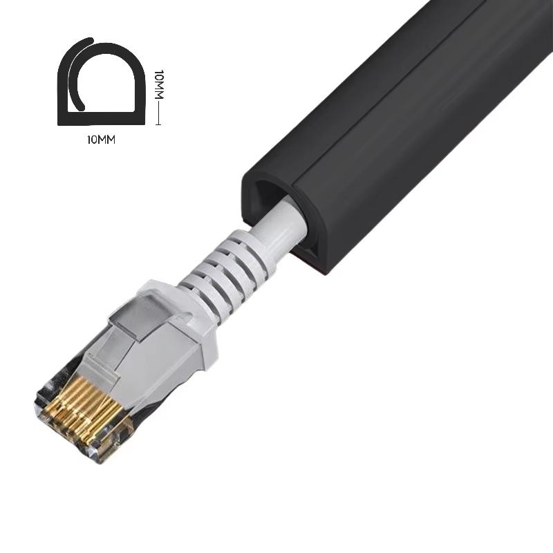 1PC 1/2/3meters Flexible Floor Cable Cover PVC Cord Wall Cord Hider Floor Cable Management Wire Cover Easy Installation 1m чёрный
1PC 1/2/3meters Flexible Floor Cable Cover PVC Cord Wall Cord Hider Floor Cable Management Wire Cover Easy Installation 1m чёрный
