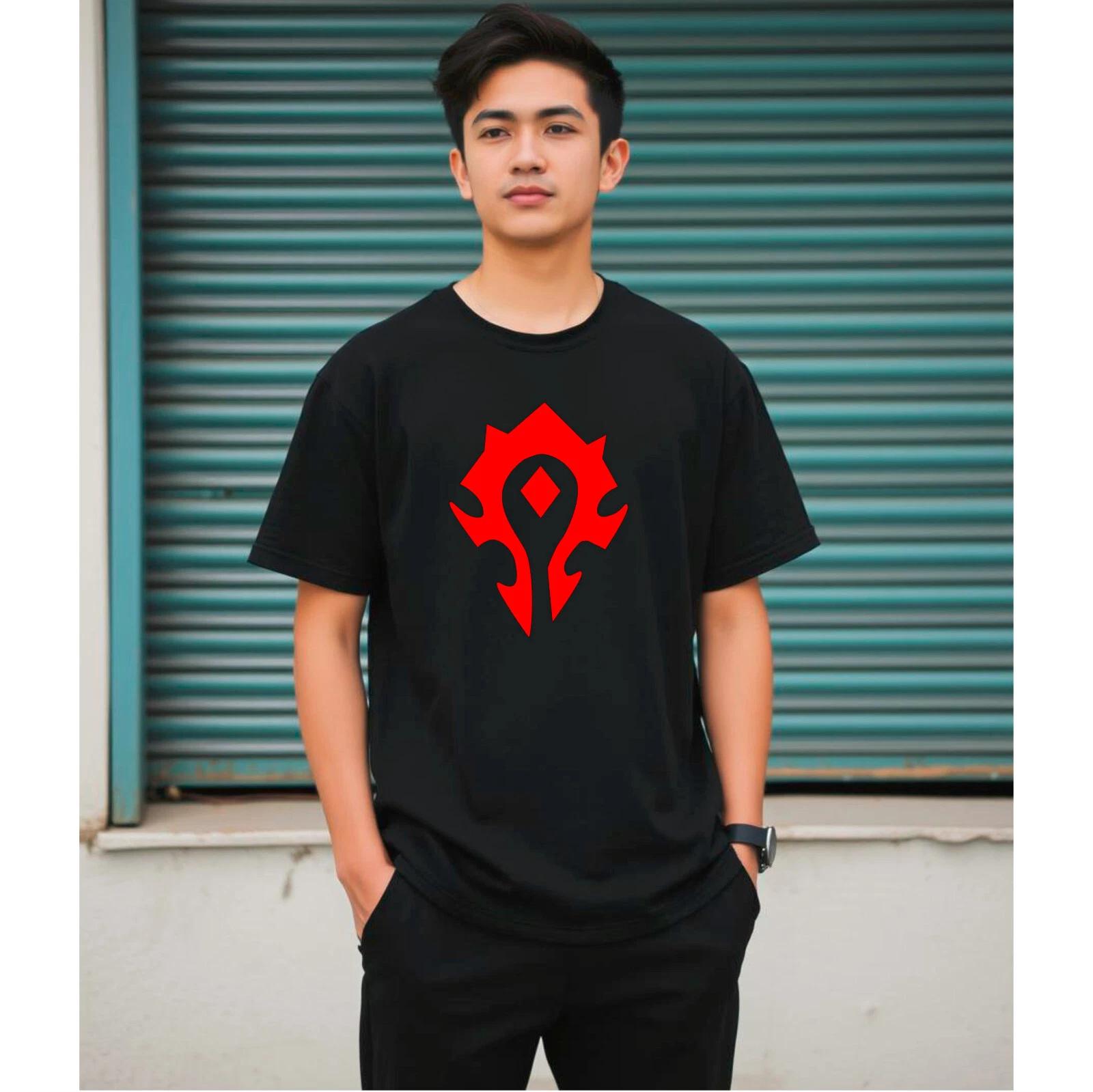 Warcraft Horde Emblem Logo T-Shirt Funny Satured Official Logo Gifts Unisex Top L
Warcraft Horde Emblem Logo T-Shirt Funny Satured Official Logo Gifts Unisex Top L
