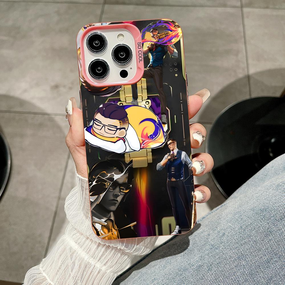 Valo Chamber Phone Case for iPhone 17 16 15 14 13 12 11 X XR XS Air Pro Max Plus Pink Colorful Silver Cover iPhone 12 Pro Max
Valo Chamber Phone Case for iPhone 17 16 15 14 13 12 11 X XR XS Air Pro Max Plus Pink Colorful Silver Cover iPhone 12 Pro Max