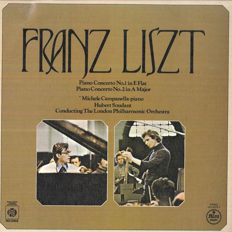 LP Record MICHELE CAMPANELLA(PIANO)/HUBERT SO - Franz Liszt/Piano Concerto No.1 In ULX3278Y TEICHIKU Japan Classical Used
LP Record MICHELE CAMPANELLA(PIANO)/HUBERT SO - Franz Liszt/Piano Concerto No.1 In ULX3278Y TEICHIKU Japan Classical Used