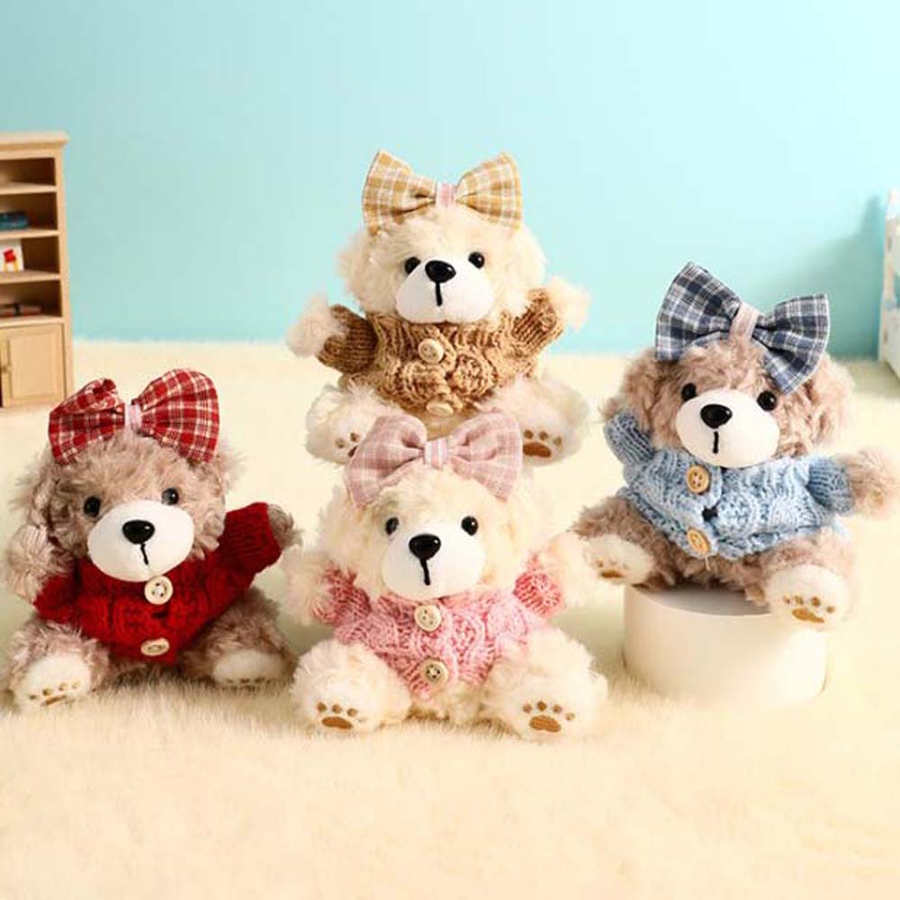 Bow Tie Sweater Doll Clothing Bow Sweater Bear Keychain Stuffed Animal Pendant Kids Couple Gift жовтий
Bow Tie Sweater Doll Clothing Bow Sweater Bear Keychain Stuffed Animal Pendant Kids Couple Gift жовтий