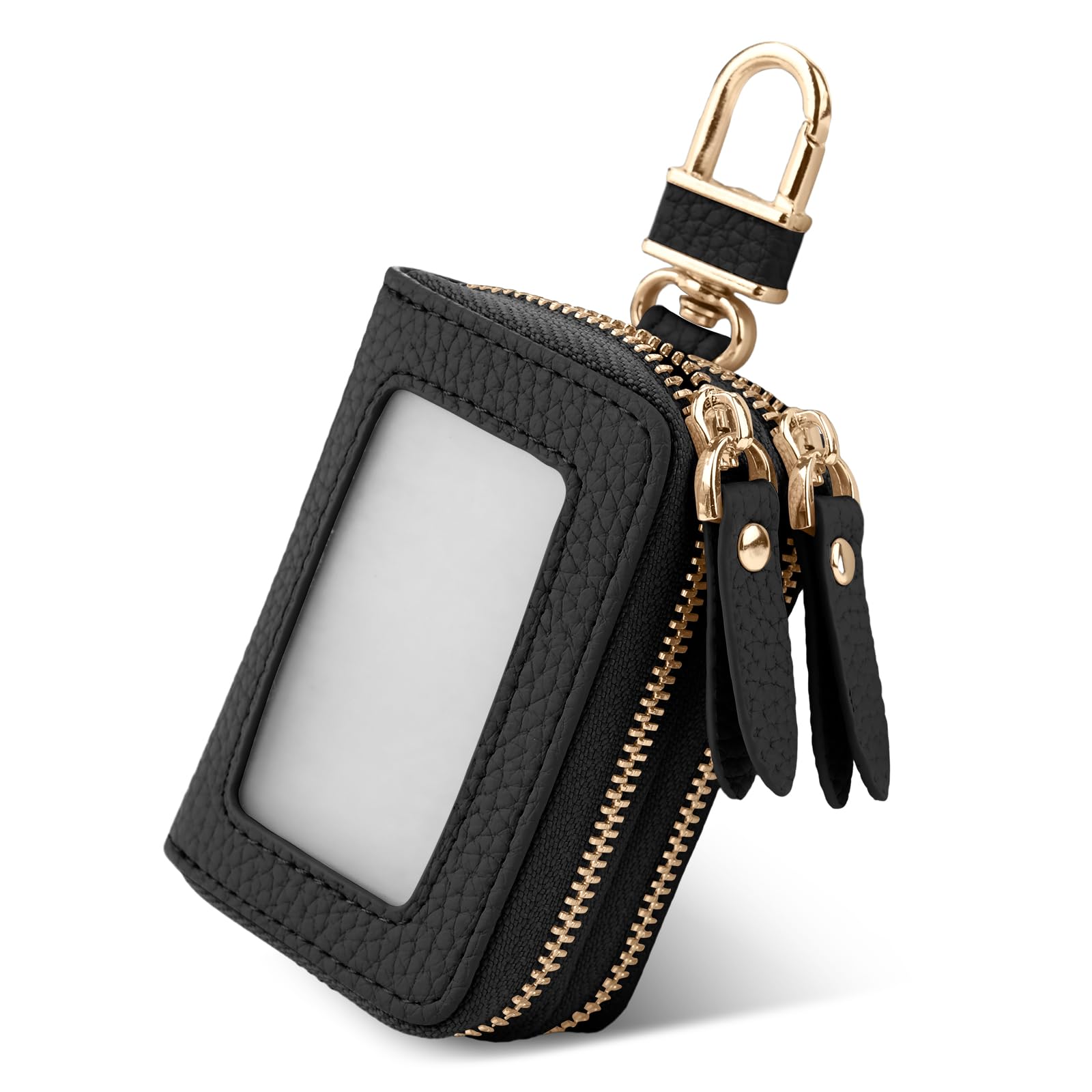 Chillchi Smart Key Holds 2 for Men and Leather Car Cover with Clear Double Smart Key Zipper Double Double Zipper Case, Keys, Women, Window, Carabiner, чорний
Chillchi Smart Key Holds 2 for Men and Leather Car Cover with Clear Double Smart Key Zipper Double Double Zipper Case, Keys, Women, Window, Carabiner, чорний