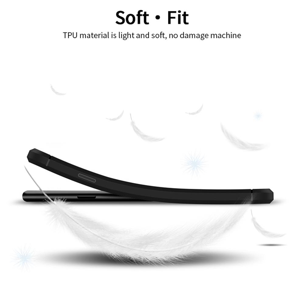 MOFI For iPhone 11 6.1 inch Carbon Fiber Texture Slim Phone Case Brushed Surface Soft TPU Back Cover Black
MOFI For iPhone 11 6.1 inch Carbon Fiber Texture Slim Phone Case Brushed Surface Soft TPU Back Cover Black