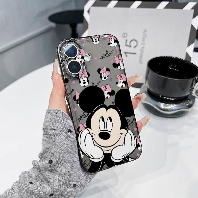 Прозорий чохол для телефону з мультяшним Міккі для iPhone 16 Pro Max, 15 Pro, 14, 13 та 17 - Прозорий дизайн iPhone 16 Pro
Прозорий чохол для телефону з мультяшним Міккі для iPhone 16 Pro Max, 15 Pro, 14, 13 та 17 - Прозорий дизайн iPhone 16 Pro