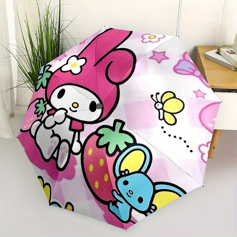 1pc My Melody Strawberry and Mouse Automatic Opening and Closing Umbrella - Suitable for Various Occasions, Outdoor Activities, Lightweight and Durabl
1pc My Melody Strawberry and Mouse Automatic Opening and Closing Umbrella - Suitable for Various Occasions, Outdoor Activities, Lightweight and Durabl