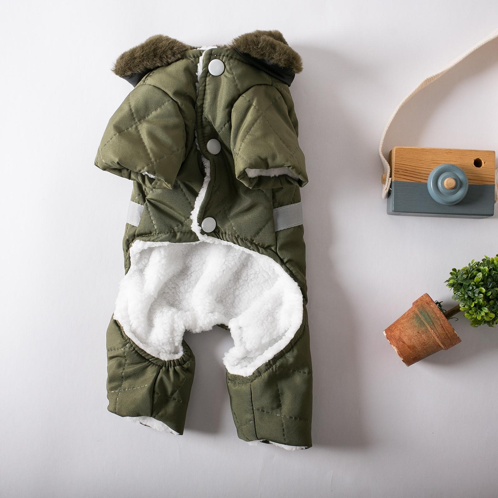 Теплое пальто для собаки, двойной жилет для собаки, закрытые 4 лапы, ветрозащитный, светоотражающий XXL
Теплое пальто для собаки, двойной жилет для собаки, закрытые 4 лапы, ветрозащитный, светоотражающий XXL