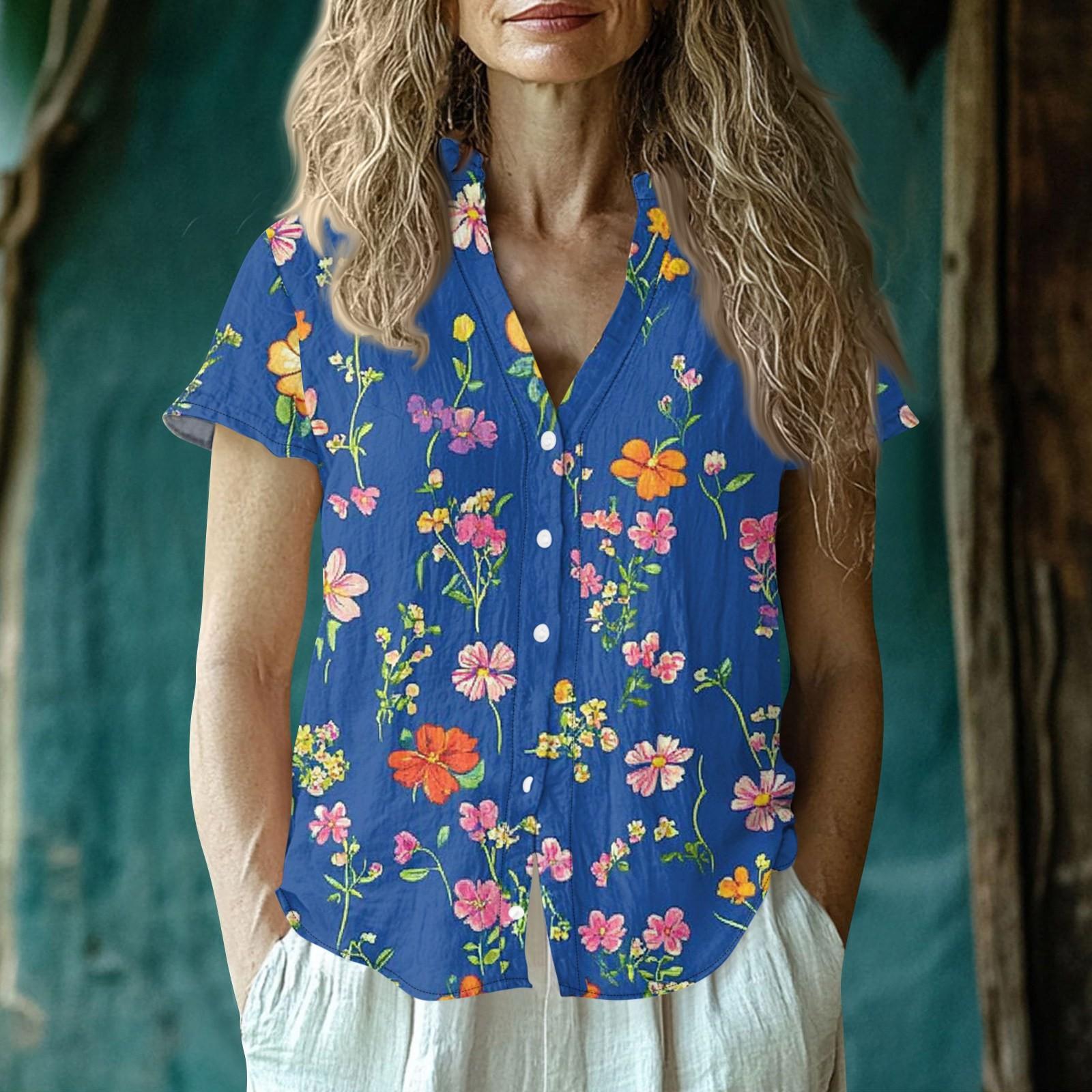 Women s Casual V-neck Short Sleeved Top, Printing T-shirt Shirt S
Women s Casual V-neck Short Sleeved Top, Printing T-shirt Shirt S