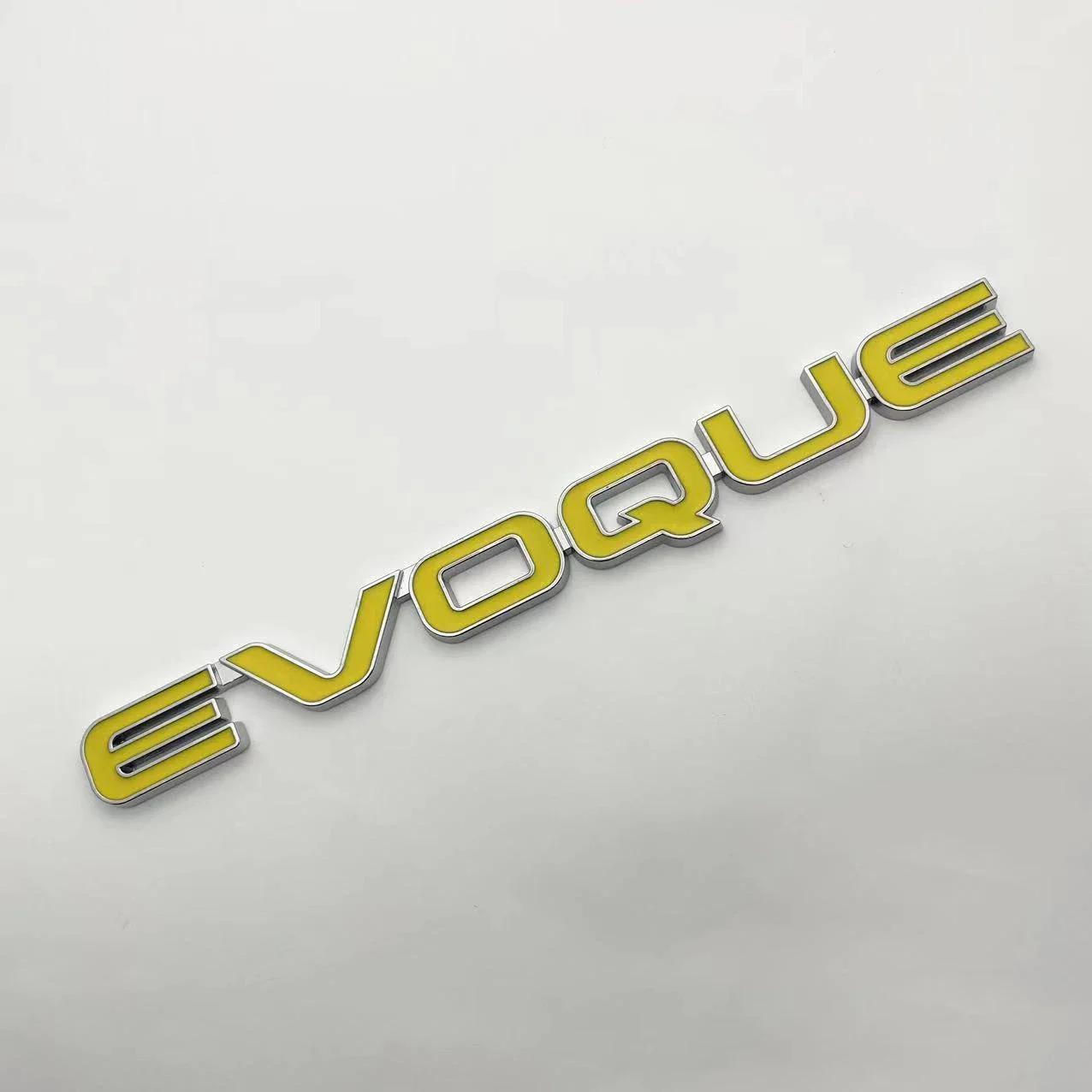 3D Metal Emblem Car Body Badge Sticker Auto Styling For Land Rover Evoque Velar Sport Freelander Defender Car Accessories жовтий
3D Metal Emblem Car Body Badge Sticker Auto Styling For Land Rover Evoque Velar Sport Freelander Defender Car Accessories жовтий