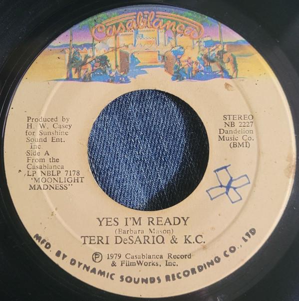 7inch Record TERI DESARIO - Yes, I m Ready NB2227 Casablanca 1979 Jamaica Soul/Funk Used
7inch Record TERI DESARIO - Yes, I m Ready NB2227 Casablanca 1979 Jamaica Soul/Funk Used