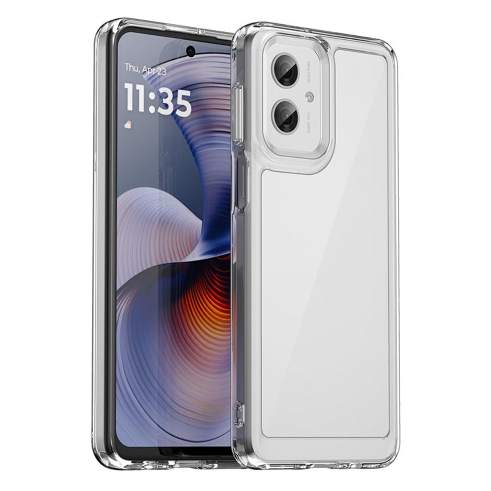WANLONFENG MF2 Series For Motorola Moto G55 5G Case TPU Acrylic Clear Phone Cover with 2Pcs Tempered Glass Film Type A
WANLONFENG MF2 Series For Motorola Moto G55 5G Case TPU Acrylic Clear Phone Cover with 2Pcs Tempered Glass Film Type A