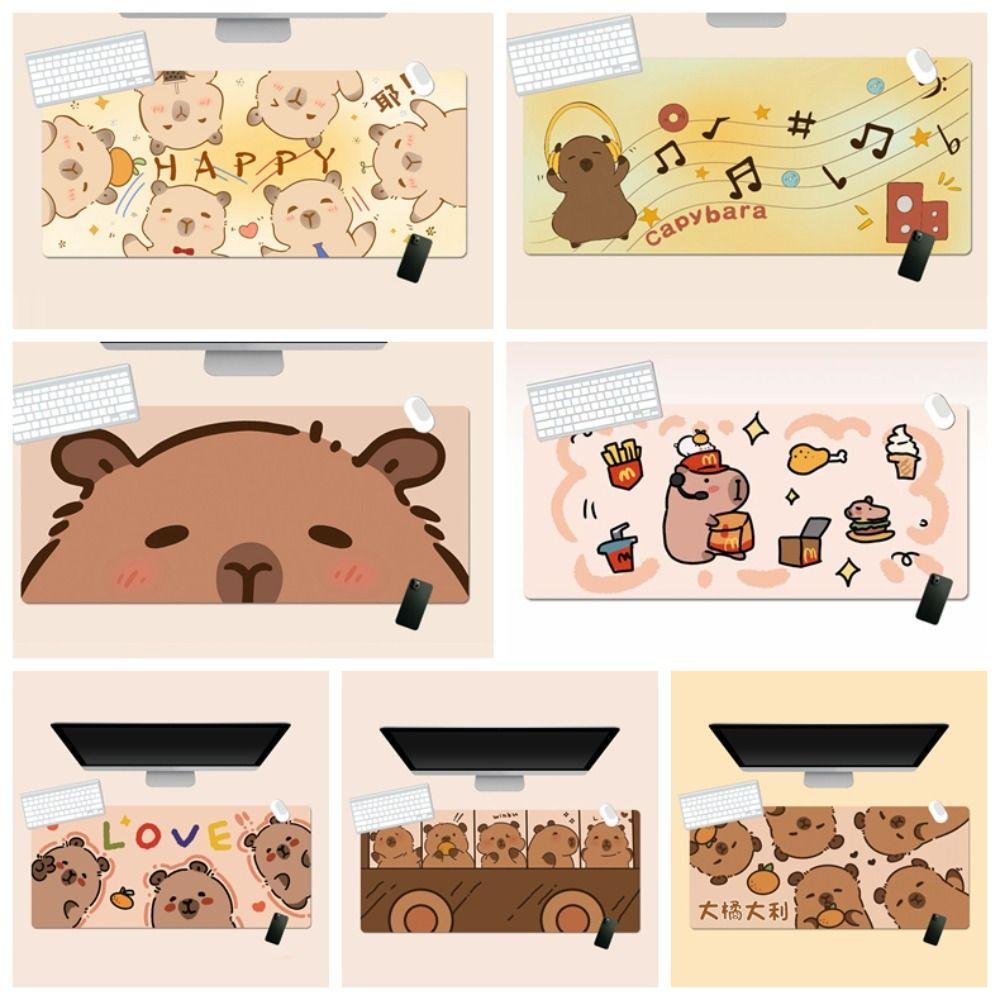 Килимок Capybara Desk Pad Мультяшна клавіатура Килимок для миші Новий килимок для миші Style 1
Килимок Capybara Desk Pad Мультяшна клавіатура Килимок для миші Новий килимок для миші Style 1