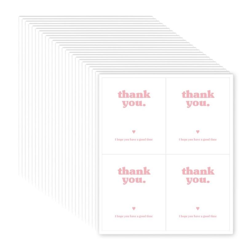 100PCS Rectangular Sticker Wedding Decorations Birthday Party Supplies Suitable for Gift Packaging and Party Favors 1
100PCS Rectangular Sticker Wedding Decorations Birthday Party Supplies Suitable for Gift Packaging and Party Favors 1