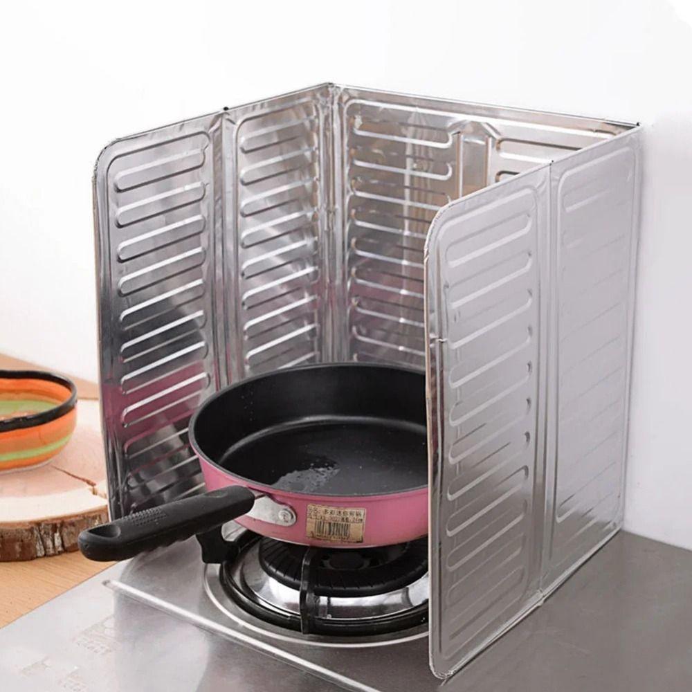 Anti Splatter Stove Oil Baffle Foldable Stove Baffle Plate Oil Baffle Plate Home срібний
Anti Splatter Stove Oil Baffle Foldable Stove Baffle Plate Oil Baffle Plate Home срібний