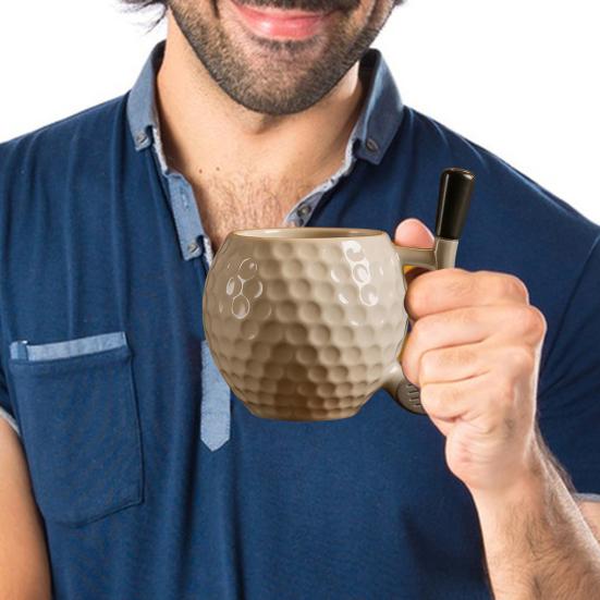 Кружка в виде мяча для гольфа с ручкой для кофейной кружки Club из смолы Funny Golfers Golfer
Кружка в виде мяча для гольфа с ручкой для кофейной кружки Club из смолы Funny Golfers Golfer