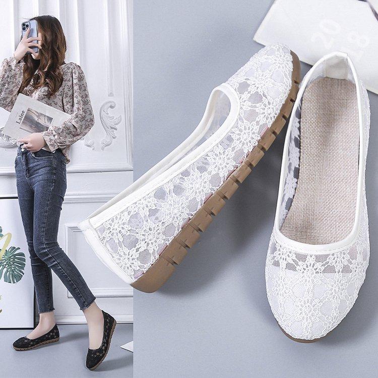 Spring Summer Single Shoes Female Shallow Mouth Mesh Lace Breathable Flat Bottomed Versatile Flats Casual Shoes for Women 42 бежевий
Spring Summer Single Shoes Female Shallow Mouth Mesh Lace Breathable Flat Bottomed Versatile Flats Casual Shoes for Women 42 бежевий