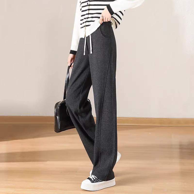 Women s Extra Long Herringbone Woolen Fleece Lined Wide Leg Pants - Autumn/Winter 2024 Tall Fit XL (118-130 lbs) 
Women s Extra Long Herringbone Woolen Fleece Lined Wide Leg Pants - Autumn/Winter 2024 Tall Fit XL (118-130 lbs)
