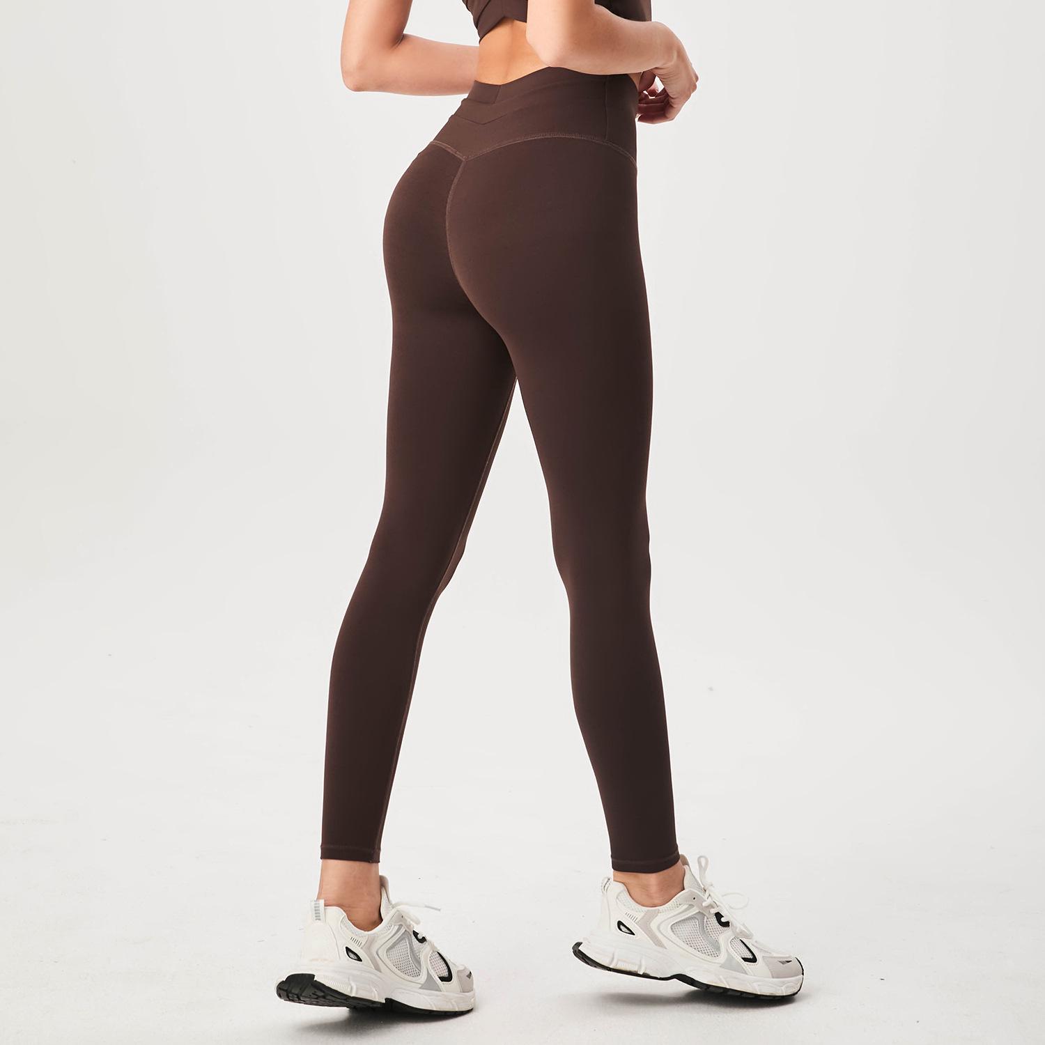 Бесшовные леггинсы для йоги с высокой талией высокой интенсивности - Телесные, Быстросохнущие, Эффект персиковых ягодиц , Высокоэластичные фитнес-брюки Large
Бесшовные леггинсы для йоги с высокой талией высокой интенсивности - Телесные, Быстросохнущие, Эффект персиковых ягодиц , Высокоэластичные фитнес-брюки Large