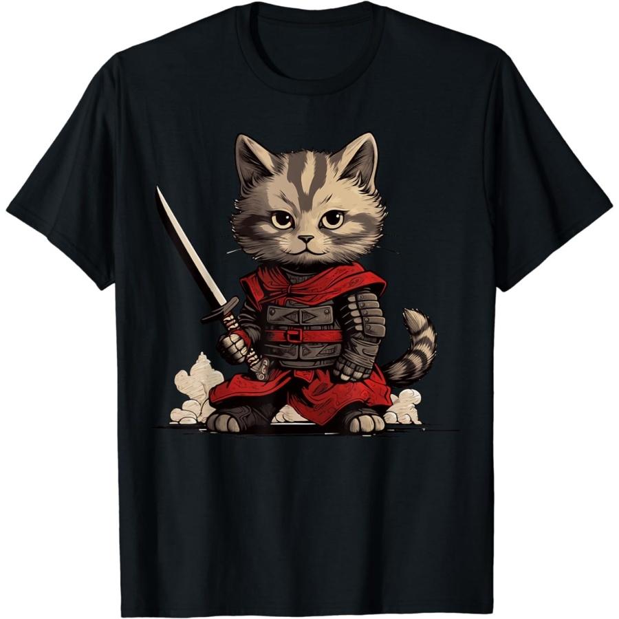 Japanese Samurai Cat Kawaii Cool Anime Ninja Cat Warrior T-Shirt XXXXXL різнокольоровий
Japanese Samurai Cat Kawaii Cool Anime Ninja Cat Warrior T-Shirt XXXXXL різнокольоровий