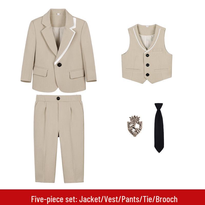 Костюм для мальчиков в британском стиле 2024 года: Пианино, Свадьба, Речь, Наряд для Дня рождения 110cm, 30-38 jin
Костюм для мальчиков в британском стиле 2024 года: Пианино, Свадьба, Речь, Наряд для Дня рождения 110cm, 30-38 jin