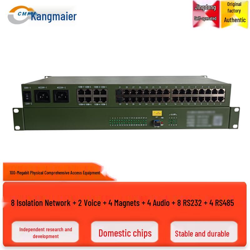 CMR-32T-8LS-S20/244 Multi-service Fiber Optic Transceiver
CMR-32T-8LS-S20/244 Multi-service Fiber Optic Transceiver