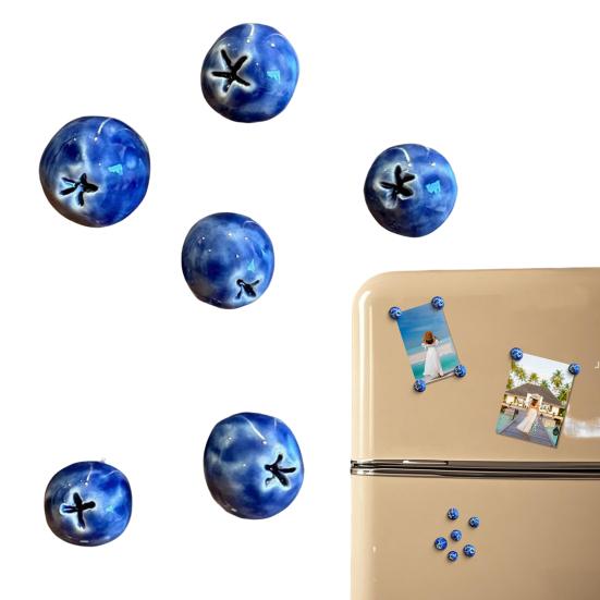 6Pcs 3D Blueberry Fridge Magnet DIY Home Office Kitchen Locker Fridge Resin Mini Berry Fruit Magnetic Decoration Ornament blueberry
6Pcs 3D Blueberry Fridge Magnet DIY Home Office Kitchen Locker Fridge Resin Mini Berry Fruit Magnetic Decoration Ornament blueberry