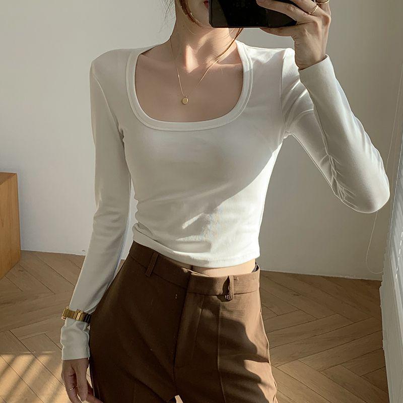 Women s White Square Neck Long Sleeve Slimming Top – Sexy Autumn Base Layer Small белый
Women s White Square Neck Long Sleeve Slimming Top – Sexy Autumn Base Layer Small белый