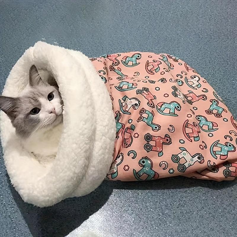 1 шт. Уютный спальный мешок для кошек из полиэстера с наполнителем - удобная кровать-гнездо для кошек в виде туннеля 5,51-15,43 фунта, легкий вход в домик для домашних животных 42X52CM
1 шт. Уютный спальный мешок для кошек из полиэстера с наполнителем - удобная кровать-гнездо для кошек в виде туннеля 5,51-15,43 фунта, легкий вход в домик для домашних животных 42X52CM