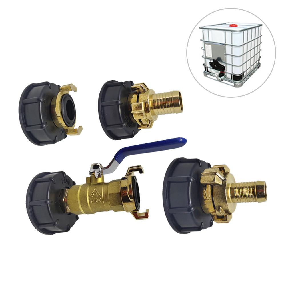 IBC Adapter S60x6 Tote Tank Adapter Connector Geka Style Hose Connector Irrigation Practical Outlet Thread Accessories Fittings
IBC Adapter S60x6 Tote Tank Adapter Connector Geka Style Hose Connector Irrigation Practical Outlet Thread Accessories Fittings