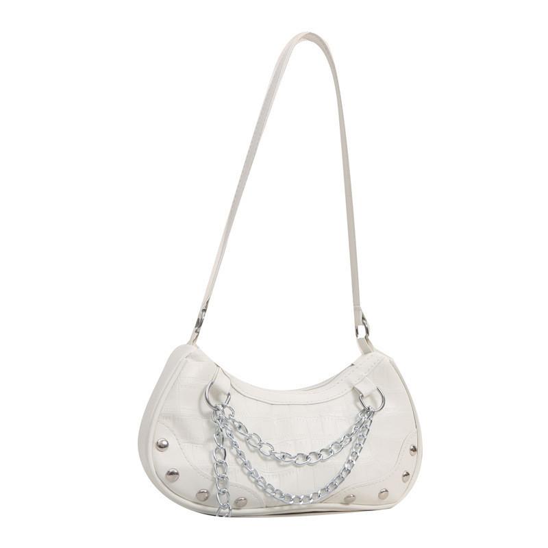 Wholesale Simple New Chain Shoulder Bag Women Bags 2024 Street Style Casual Rivet Single Shoulder Bag
Wholesale Simple New Chain Shoulder Bag Women Bags 2024 Street Style Casual Rivet Single Shoulder Bag