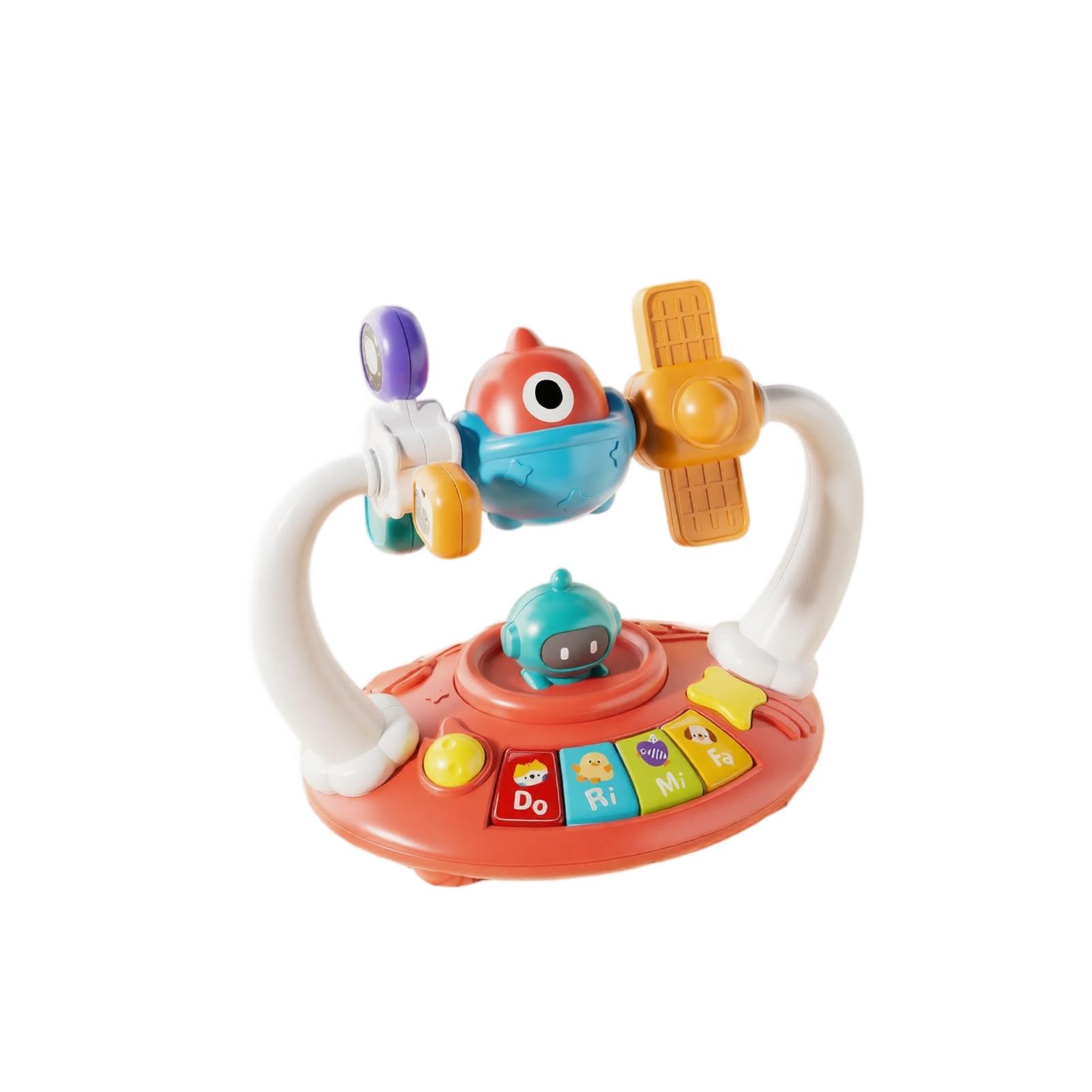 Multifunctional Animal Shaped Early Educational Musical Toy with Piano Keys Rotating Gears and Interactive Sound Features for Children One Size червоний
Multifunctional Animal Shaped Early Educational Musical Toy with Piano Keys Rotating Gears and Interactive Sound Features for Children One Size червоний
