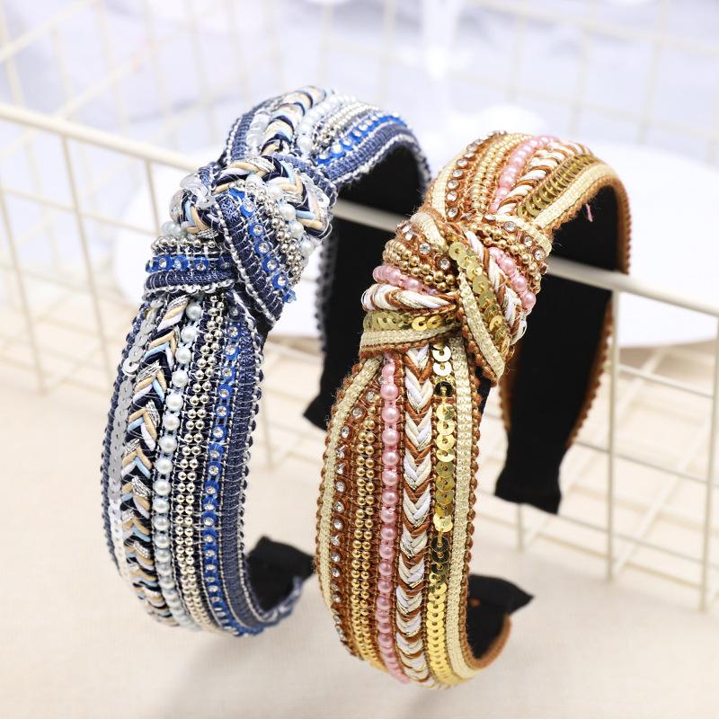 Bohemian Style Hair Bands Non-Slip Diamond Headbands Party And Shopping Hair Accessories Girls Daily Hair Accessories
Bohemian Style Hair Bands Non-Slip Diamond Headbands Party And Shopping Hair Accessories Girls Daily Hair Accessories