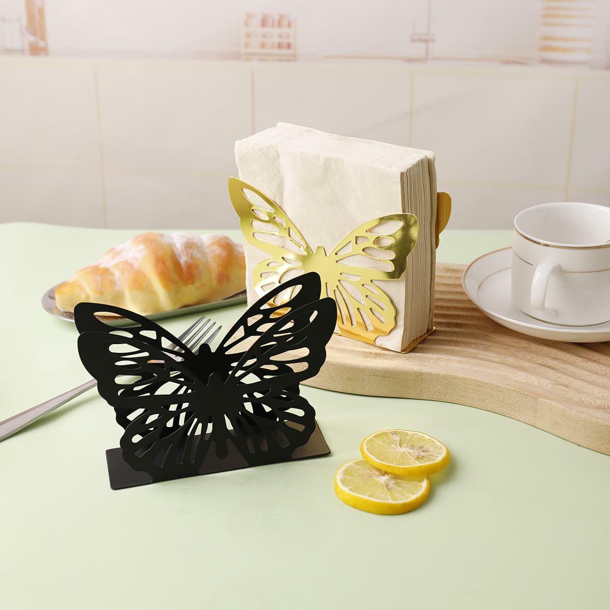 Hollow Butterfly Napkin Holder Restaurant Hotel Cafe Bar Table Decorative Iron Tissue Dispenser Black
Hollow Butterfly Napkin Holder Restaurant Hotel Cafe Bar Table Decorative Iron Tissue Dispenser Black