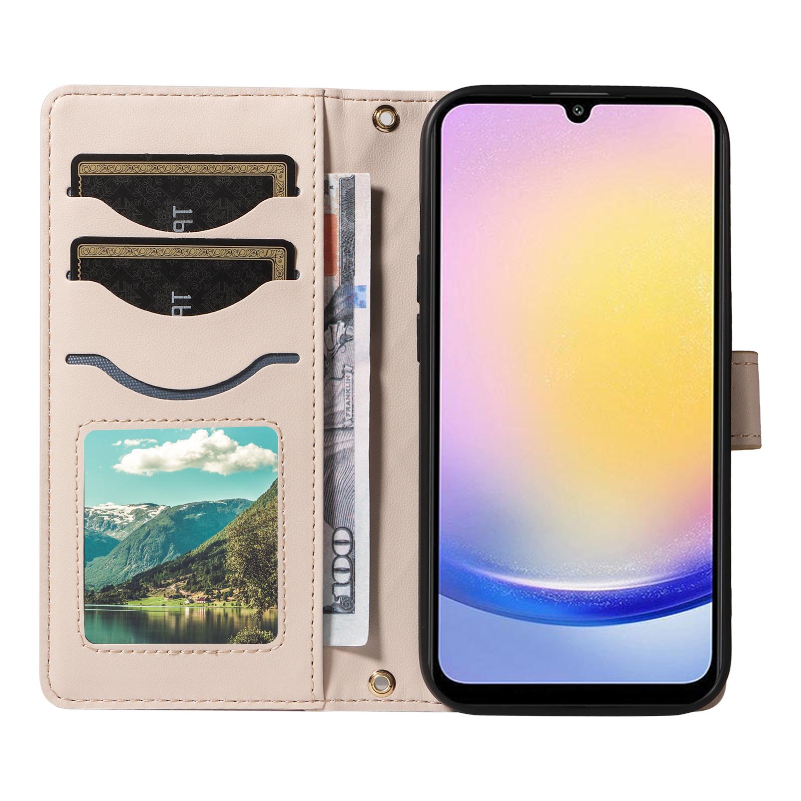 For Samsung Galaxy A25 5G (Global) (161.0 x 76.5 x 8.3mm) Case Wallet Rhombus Leather Phone Cover with Shoulder Strap,Wrist Strap Light Purple
For Samsung Galaxy A25 5G (Global) (161.0 x 76.5 x 8.3mm) Case Wallet Rhombus Leather Phone Cover with Shoulder Strap,Wrist Strap Light Purple