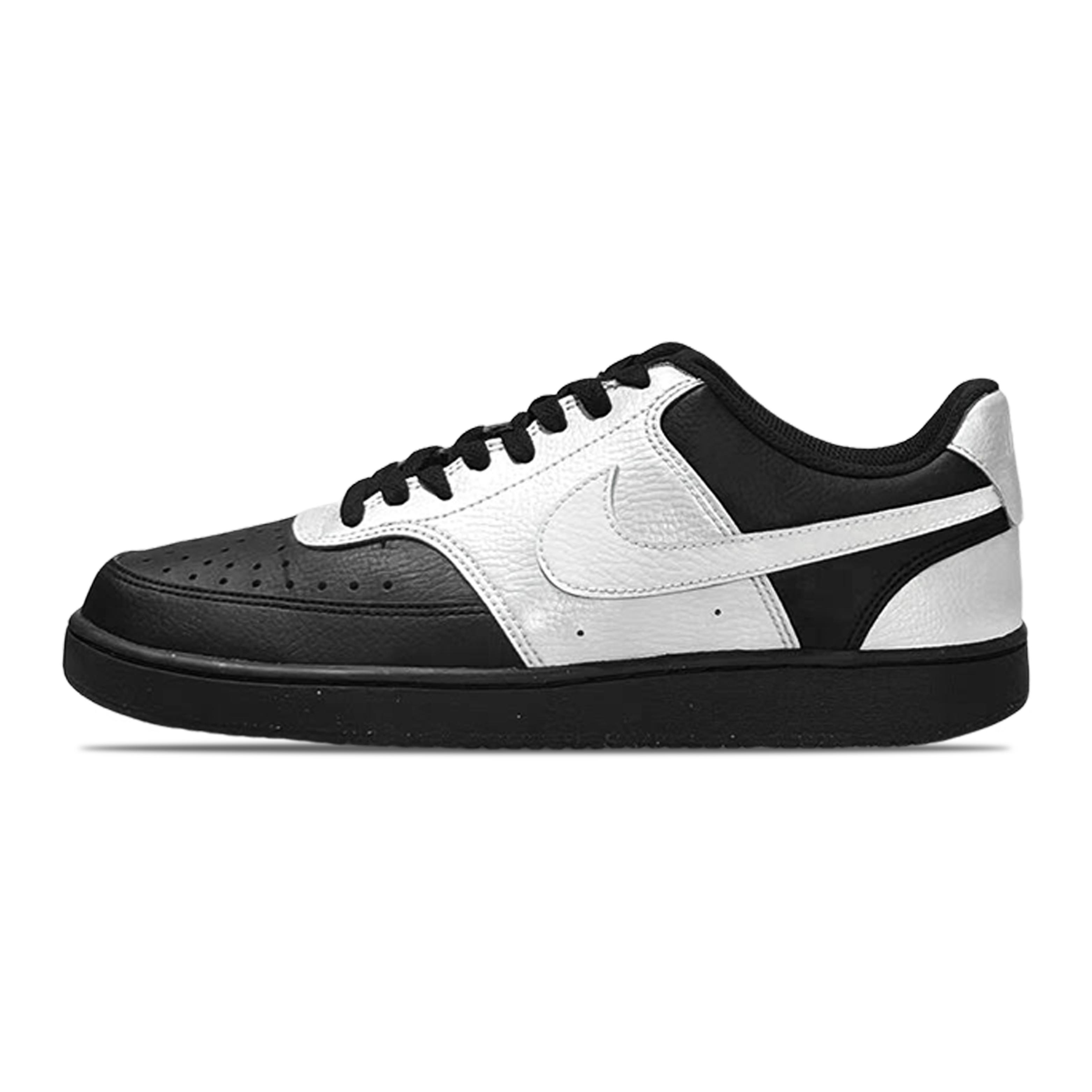 Nike Court Vision Low Black Silver Classic Abrasion Resistant Low top Skateboard Shoes Unisex Silver Black DH2987-002(Team286-) 42
Nike Court Vision Low Black Silver Classic Abrasion Resistant Low top Skateboard Shoes Unisex Silver Black DH2987-002(Team286-) 42