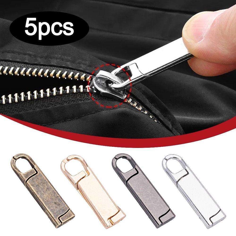 5Pcs Removable Detachable Zipper Puller Craft Clothing Zip Fixer Backpack Clothes Jackets Silver-5Pcs
5Pcs Removable Detachable Zipper Puller Craft Clothing Zip Fixer Backpack Clothes Jackets Silver-5Pcs