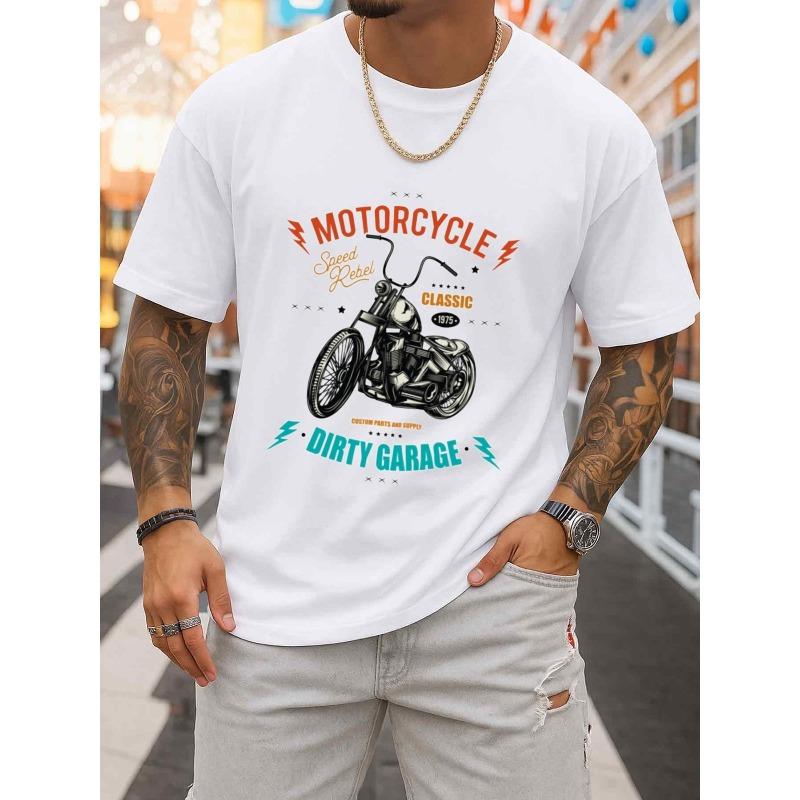 European sizes Motorcycle Rebel T-Shirt | Men S Round Neck White Casual T-Shirt with Slight Stretch Fabric, Crew Neck, Regular Fit, Short Sleeve S белый
European sizes Motorcycle Rebel T-Shirt | Men S Round Neck White Casual T-Shirt with Slight Stretch Fabric, Crew Neck, Regular Fit, Short Sleeve S белый