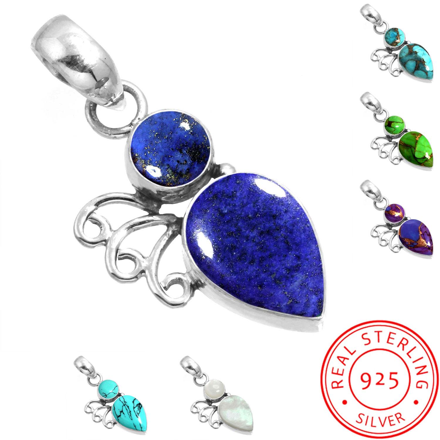 925 Sterling Silver Pendant Women Gemstone Handmade Jewelry Anniversary Gift Blue Green Purple Copper Turquoise Pearl Lapis Mother Of Pearl Solitaire перламутровий колір
925 Sterling Silver Pendant Women Gemstone Handmade Jewelry Anniversary Gift Blue Green Purple Copper Turquoise Pearl Lapis Mother Of Pearl Solitaire перламутровий колір