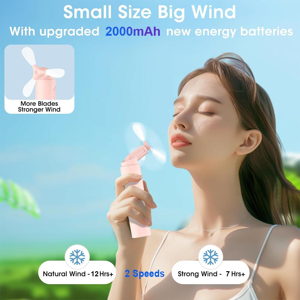 Portable Fan Super Mini Handheld Fan USB Rechargeable Fan Foldable Desktop Hand Held Small Pocket Fan with 2000mAh Power Bank белый
Portable Fan Super Mini Handheld Fan USB Rechargeable Fan Foldable Desktop Hand Held Small Pocket Fan with 2000mAh Power Bank белый