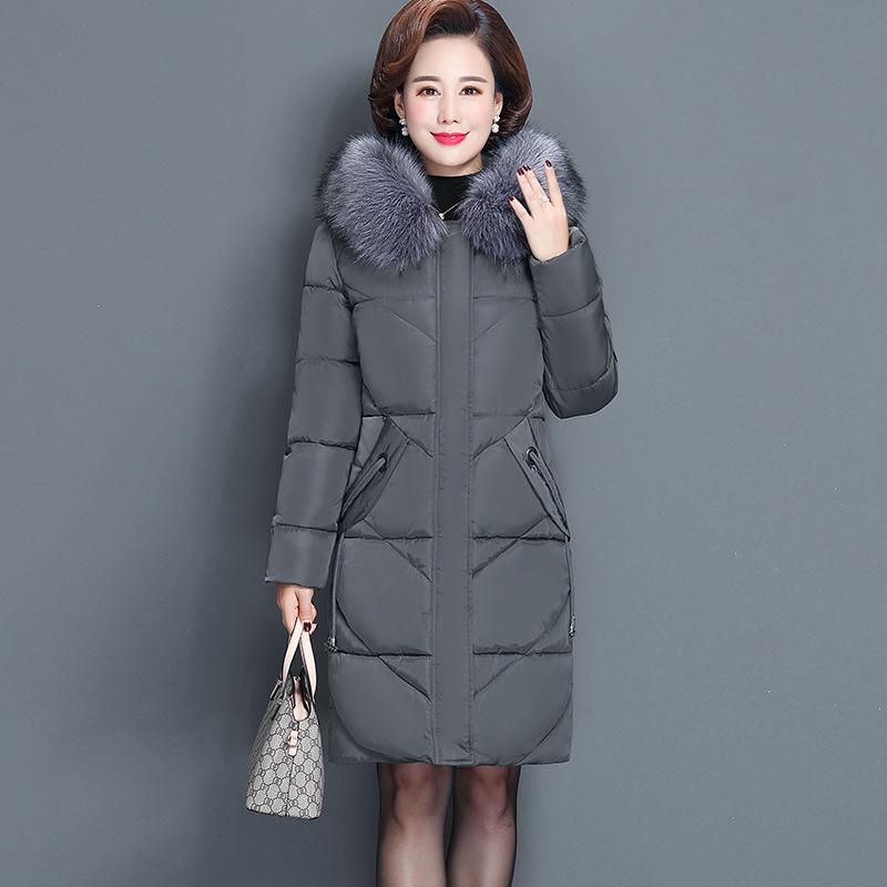 Padded jacket women s winter coat slim fit large fur collar fashion medium length warm thickened large size 6XL сірий колір
Padded jacket women s winter coat slim fit large fur collar fashion medium length warm thickened large size 6XL сірий колір